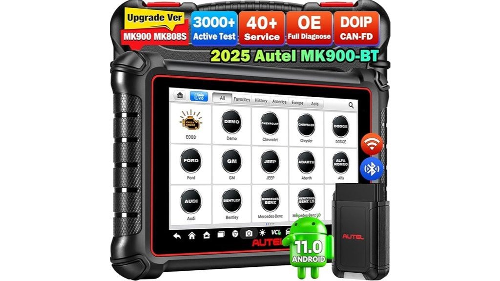 autel scanner mk900bt performance