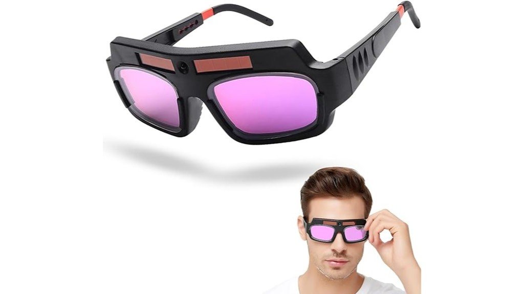 auto darkening welding glasses