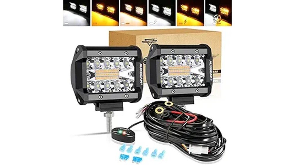 auxbeam led driving pods