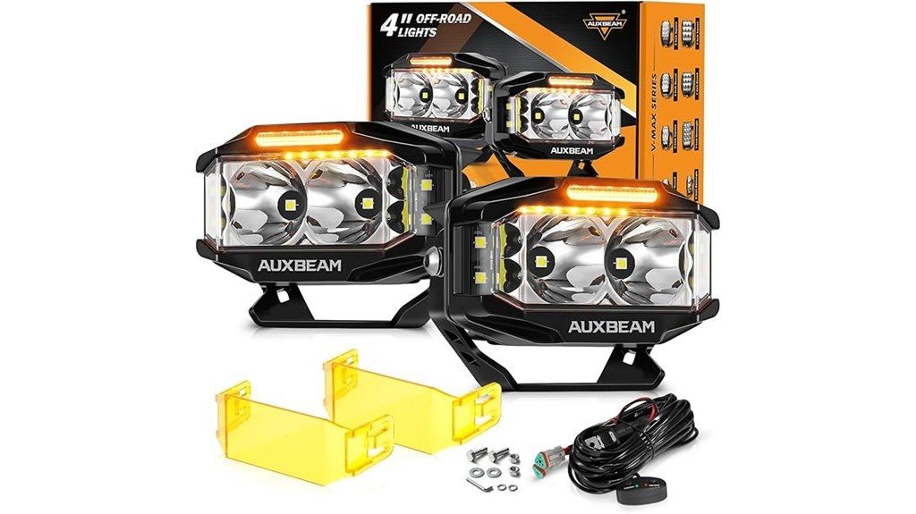 auxbeam led light review