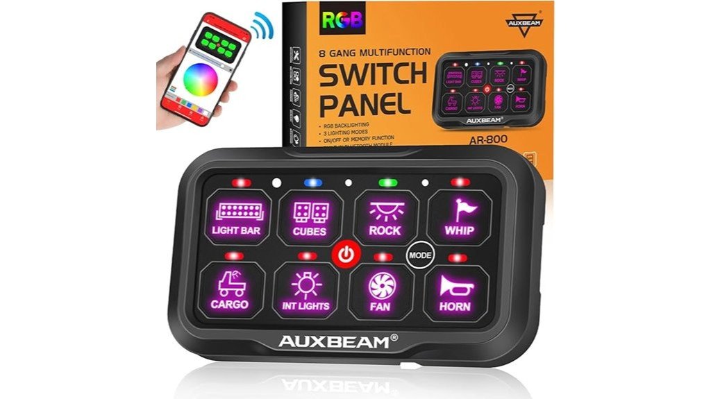 auxbeam switch panel review