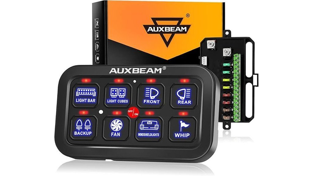 auxbeam switch panel review