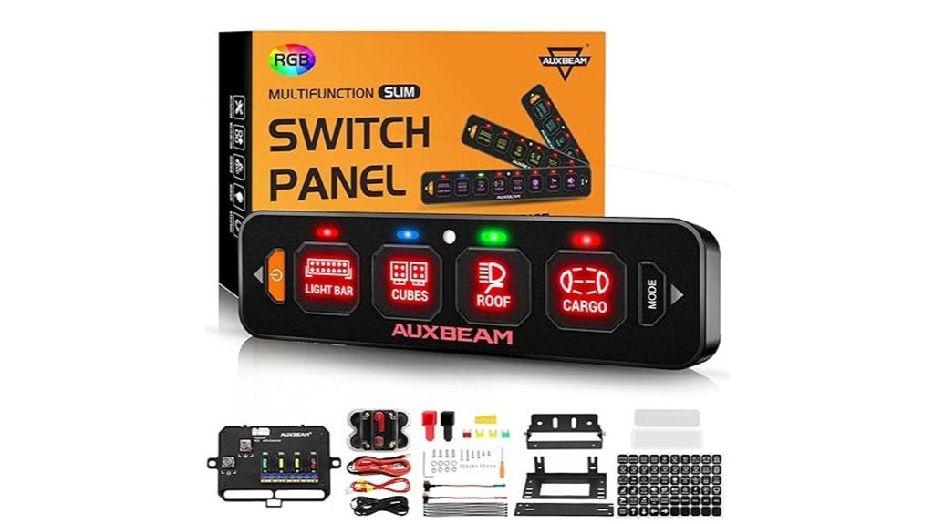 auxbeam switch panel review