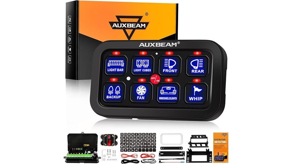 auxbeam switch panel review