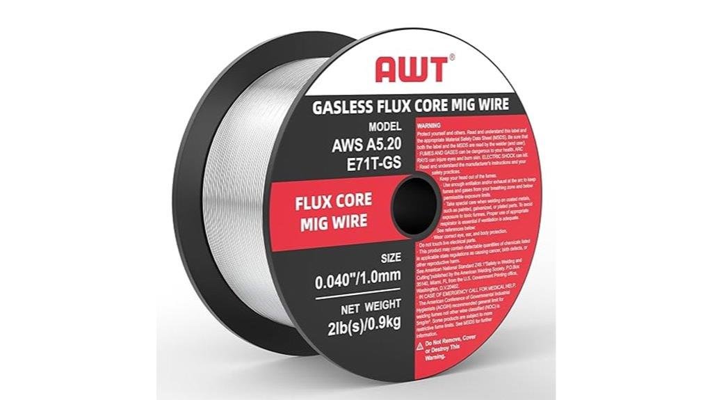 awt welding wire evaluation