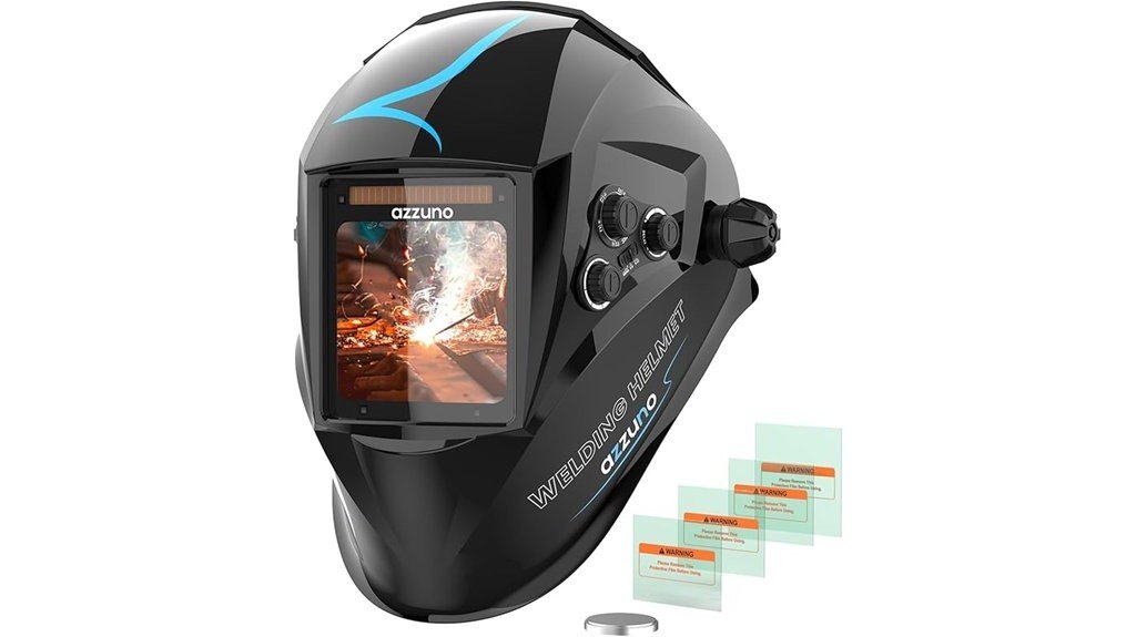 azzuno welding helmet performance review