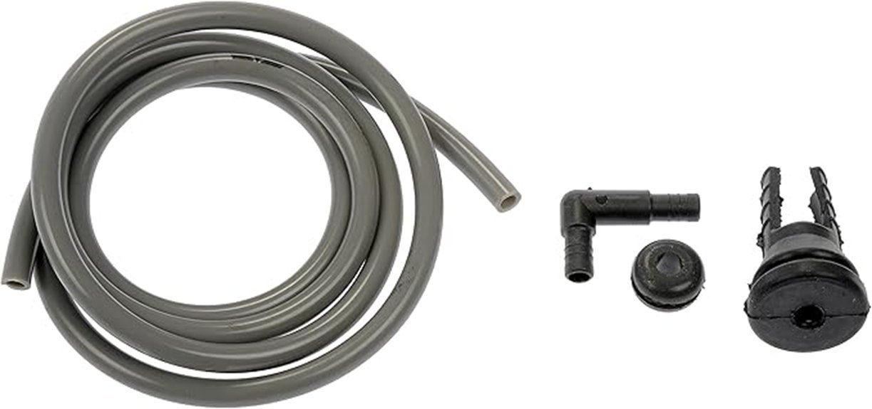 battery exhaust vent tube