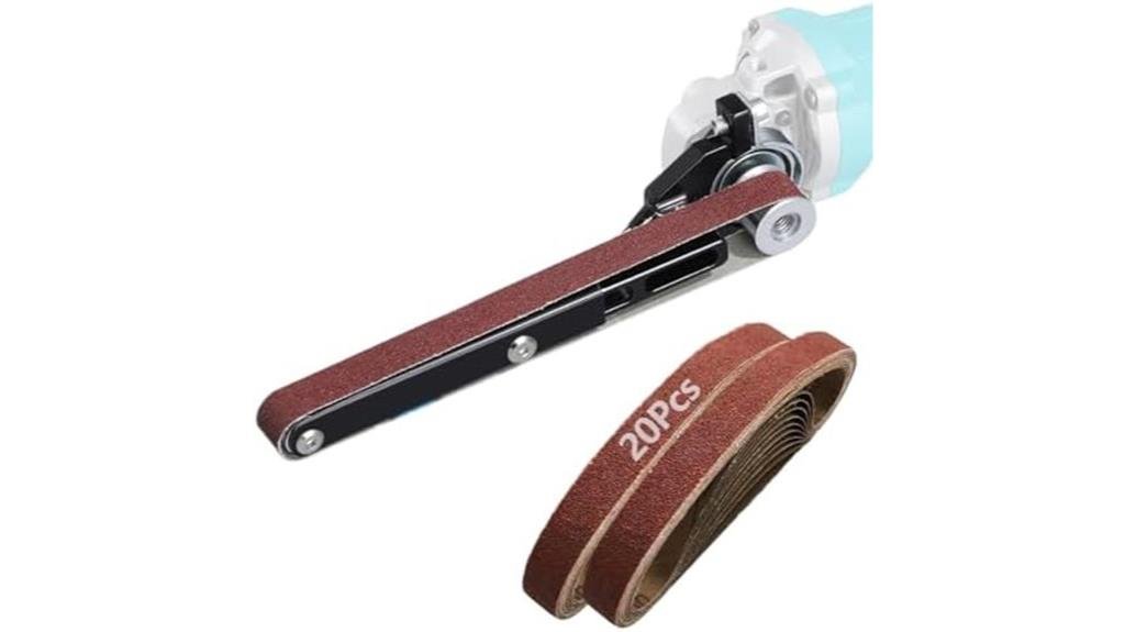 belt sander angle grinder attachment
