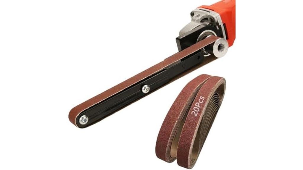belt sander angle grinder attachment