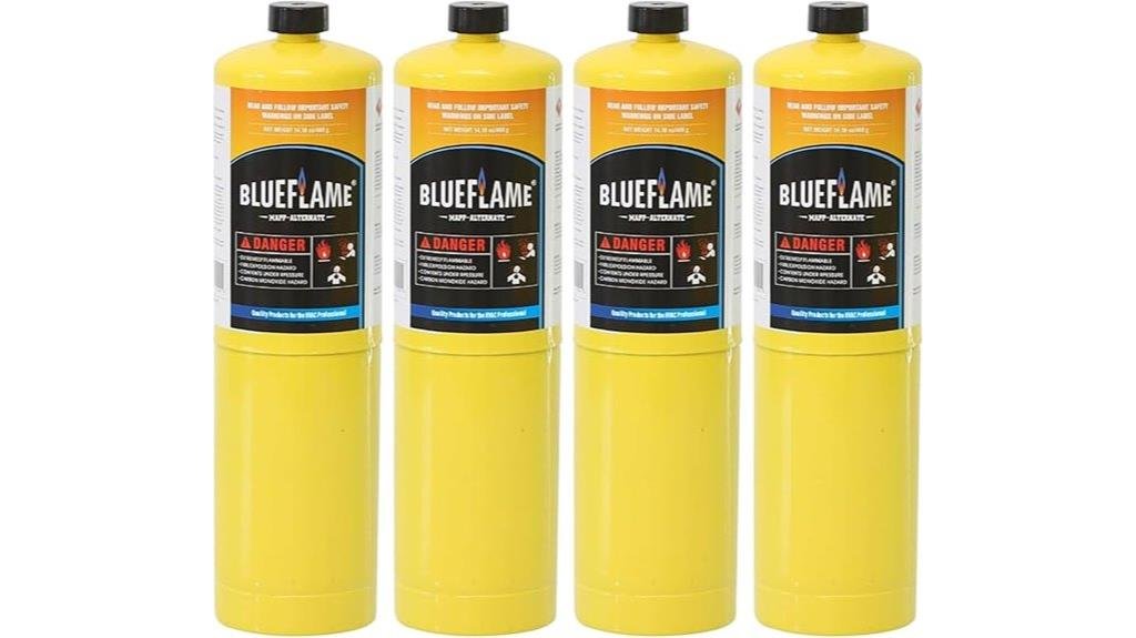 blueflame mapp gas cylinder