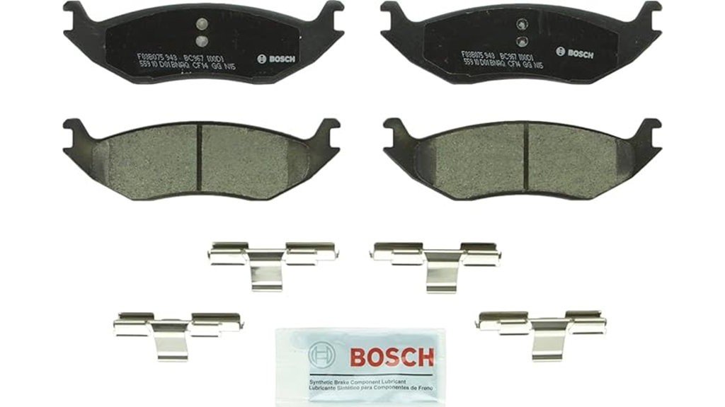 bosch brake pads review