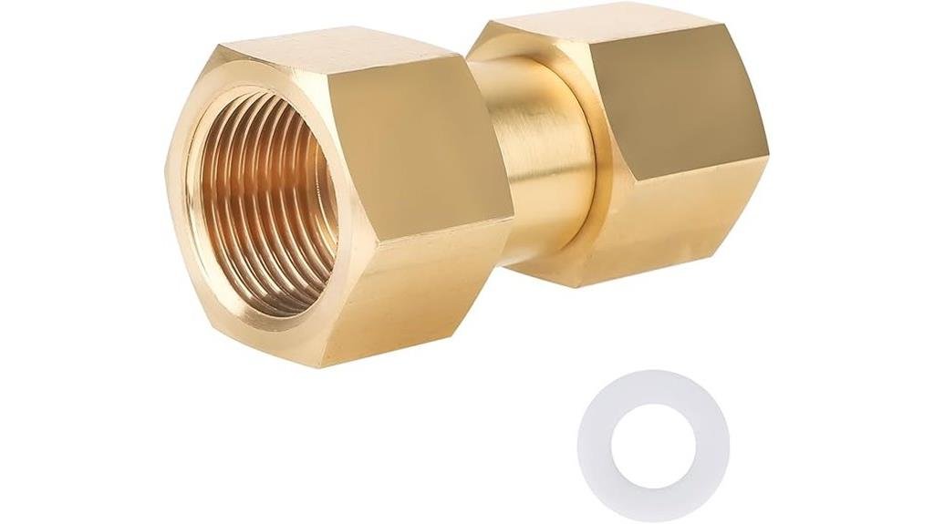 brass gas adapter review