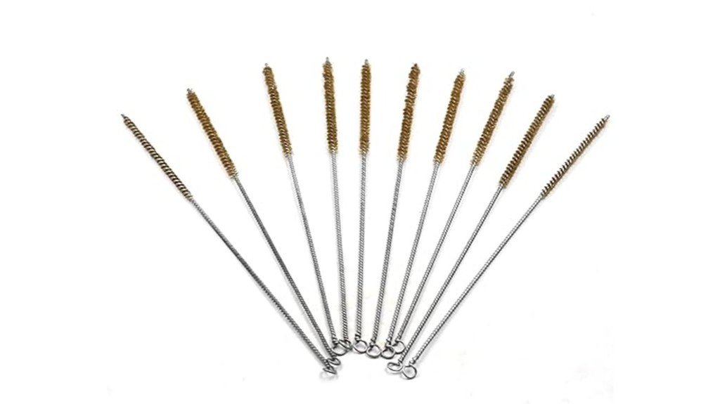 brass wire tube brush