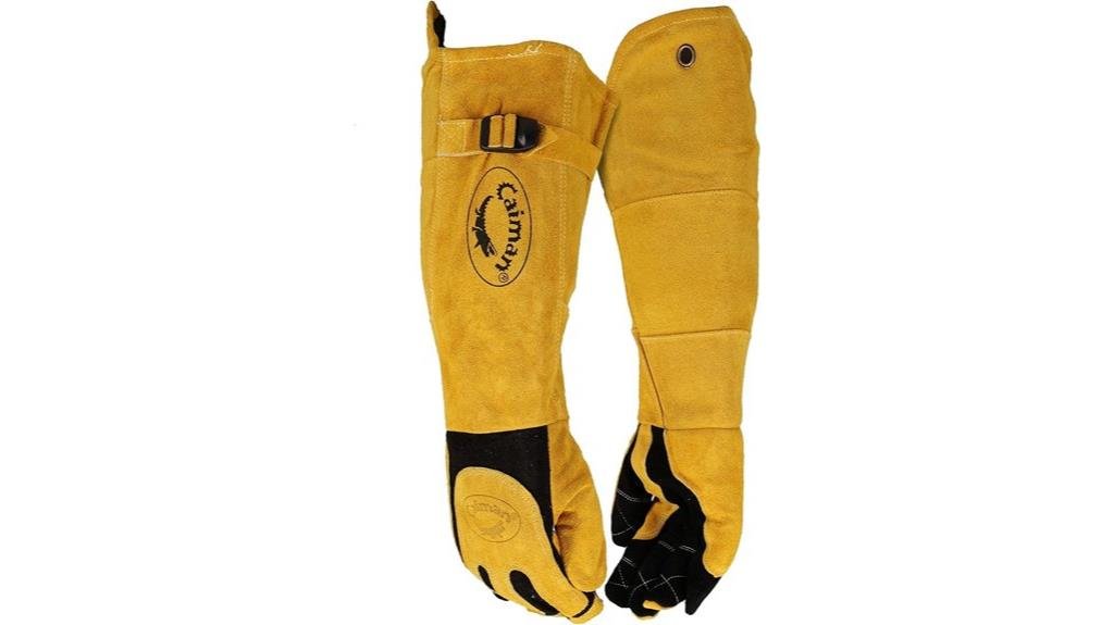 caiman premium deerskin gloves