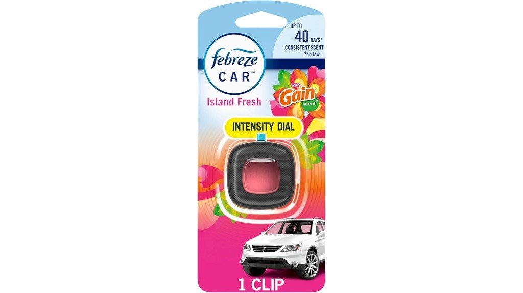 car odor fighting vent clip