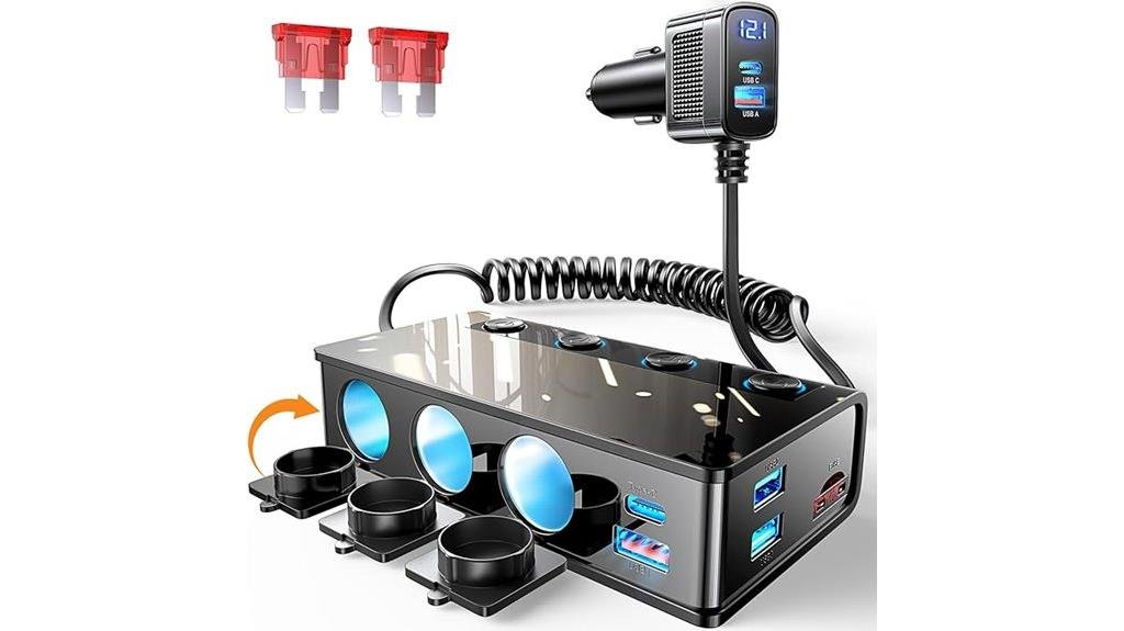 cigarette lighter splitter review