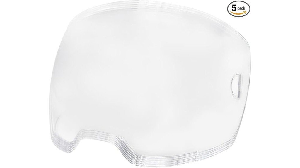 clear front cover lens