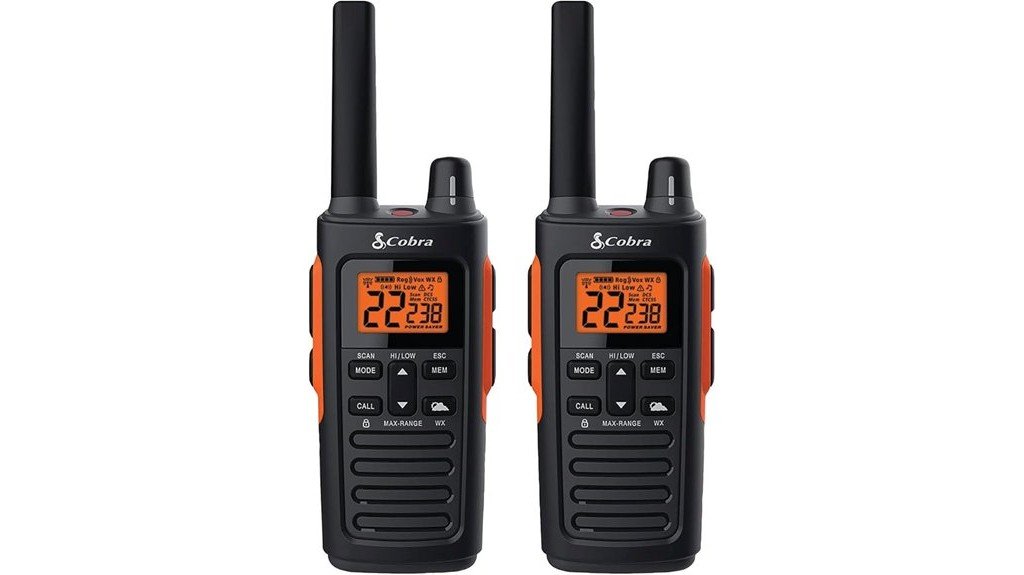 cobra rx680 walkie talkies review