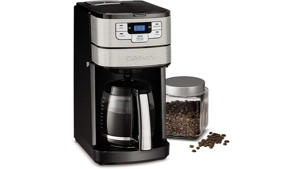coffee maker with grinder