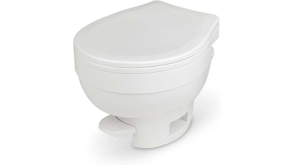 comfortable and efficient toilet