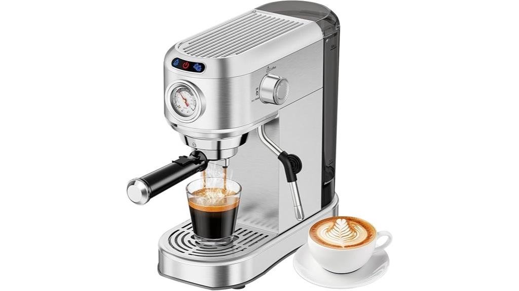 compact espresso machine excellence