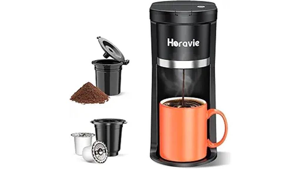compact single serve coffee maker