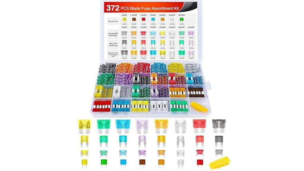 comprehensive car fuse kit
