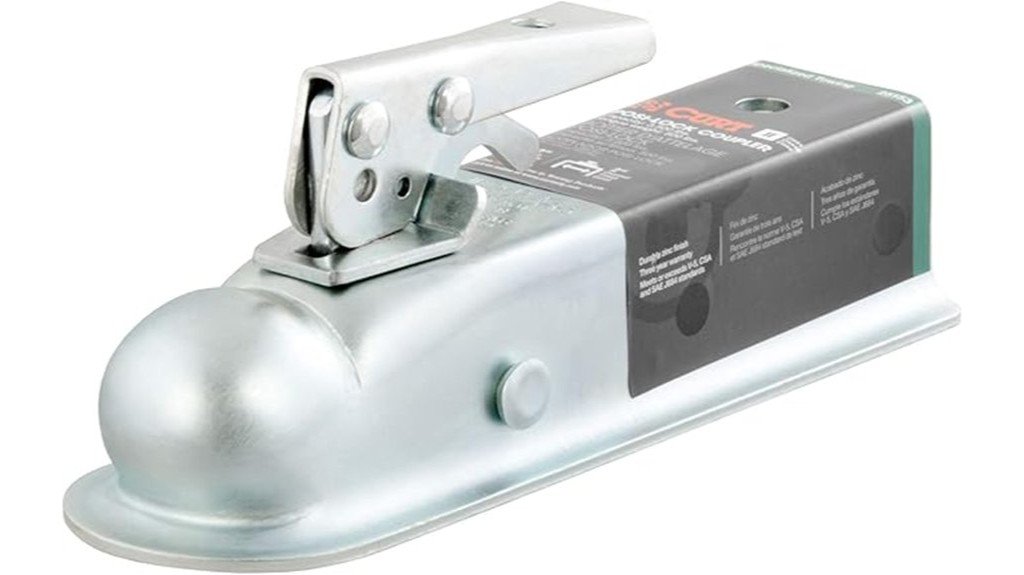 curt 25153 trailer coupler review
