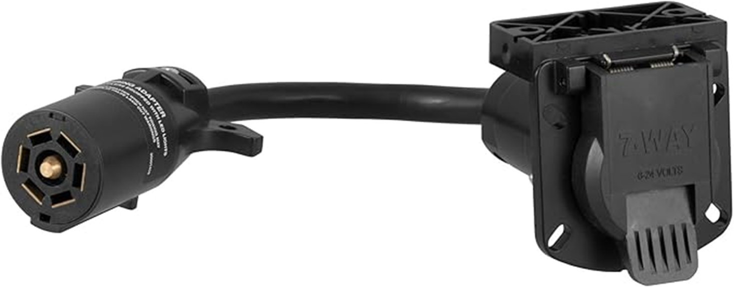 curt trailer wiring adapter review