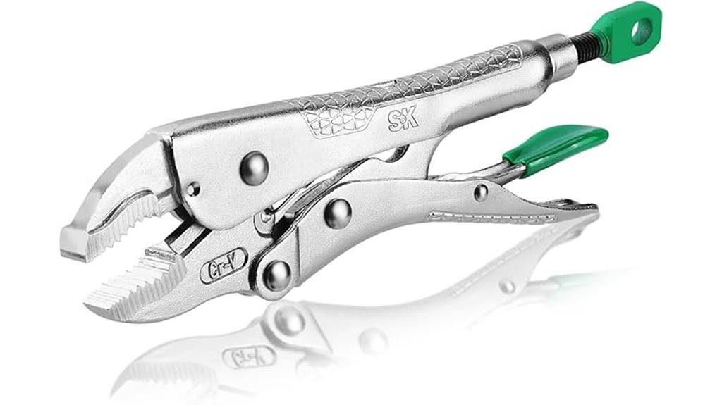 curved jaw locking pliers