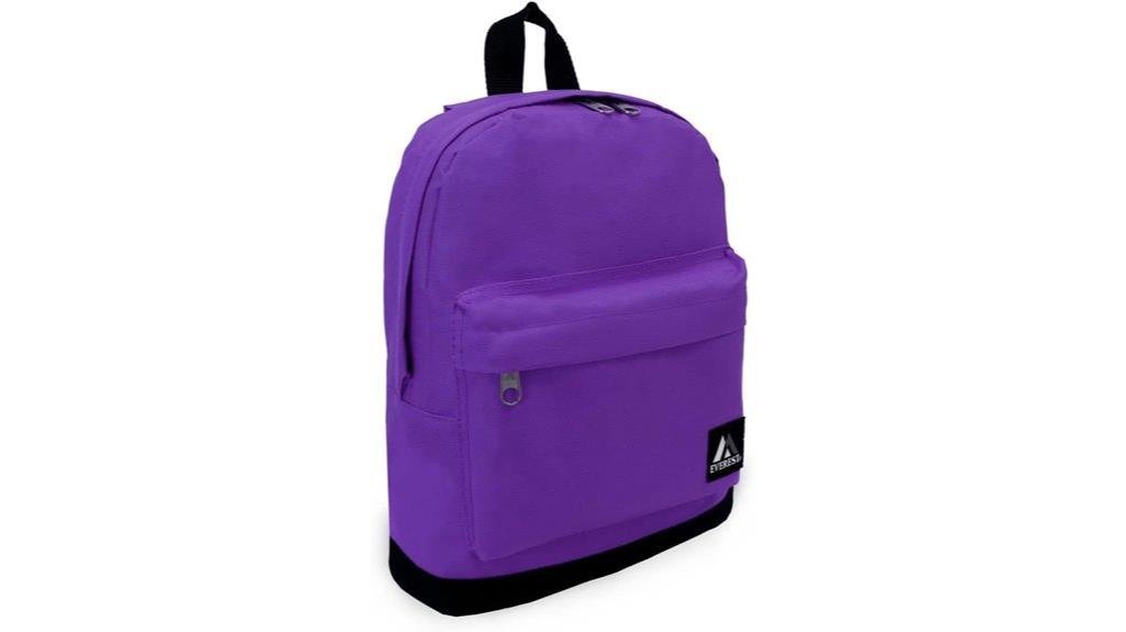 dark purple small backpack