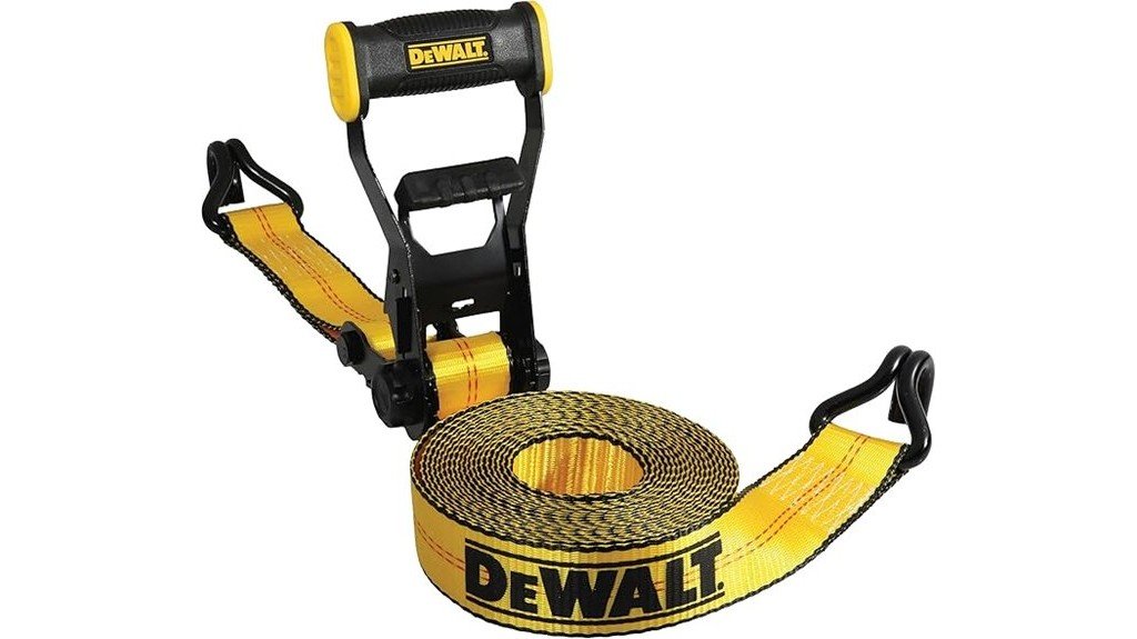dewalt tie down strap review