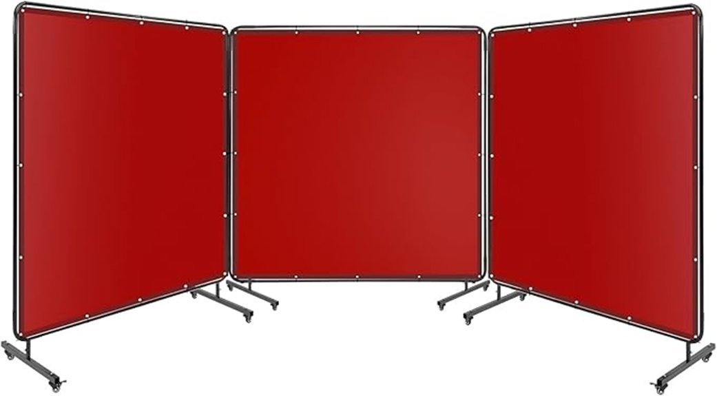 durable and portable welding screen