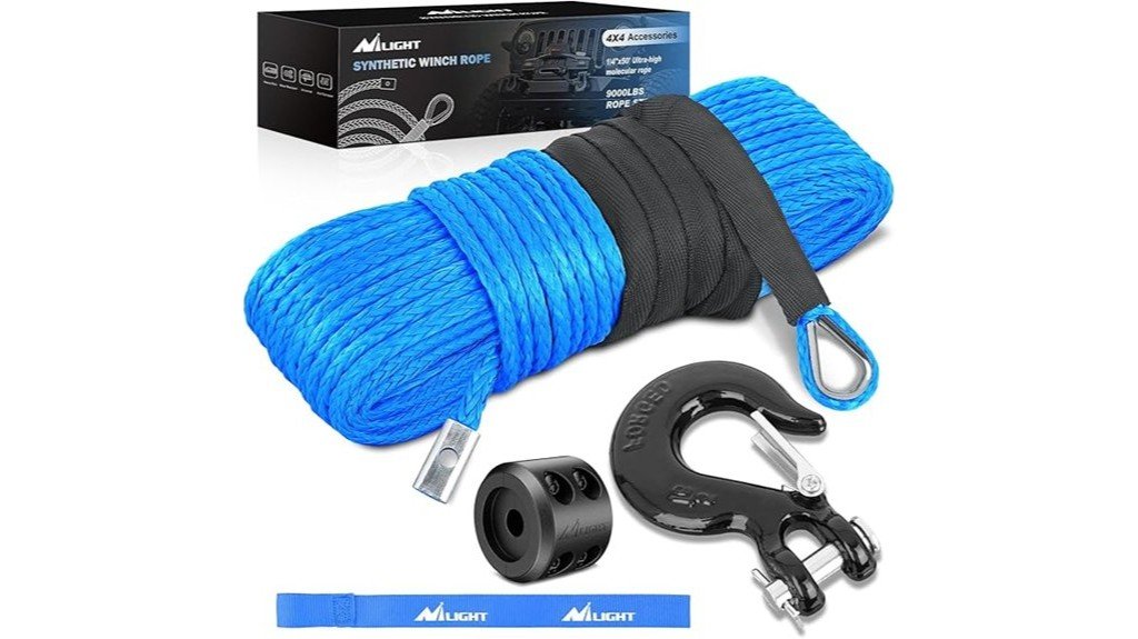 durable and reliable winch rope