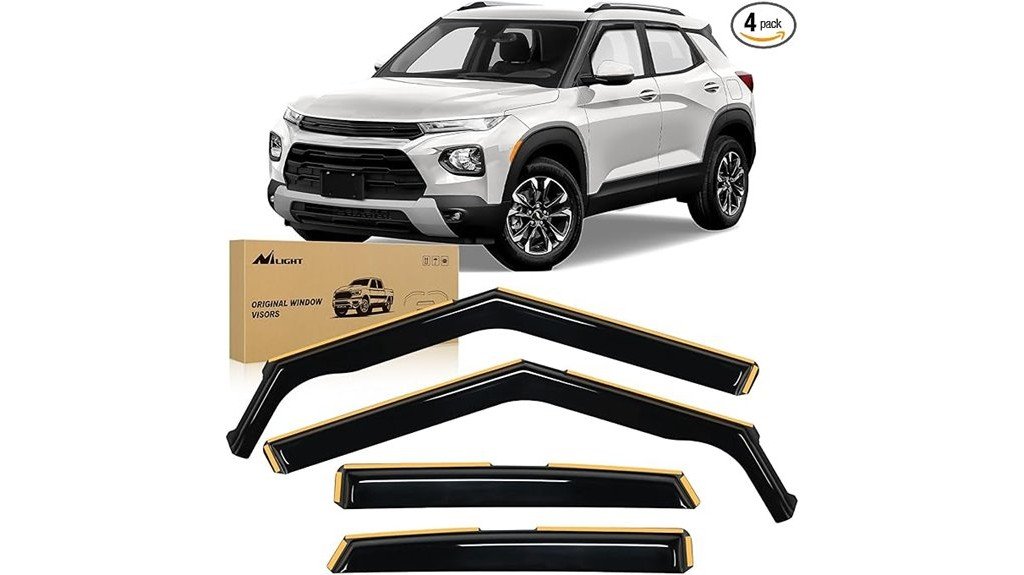 durable in channel rain guards