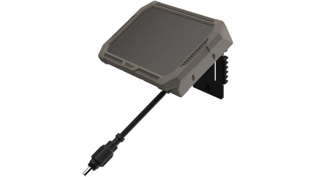 durable solar powered game feeder