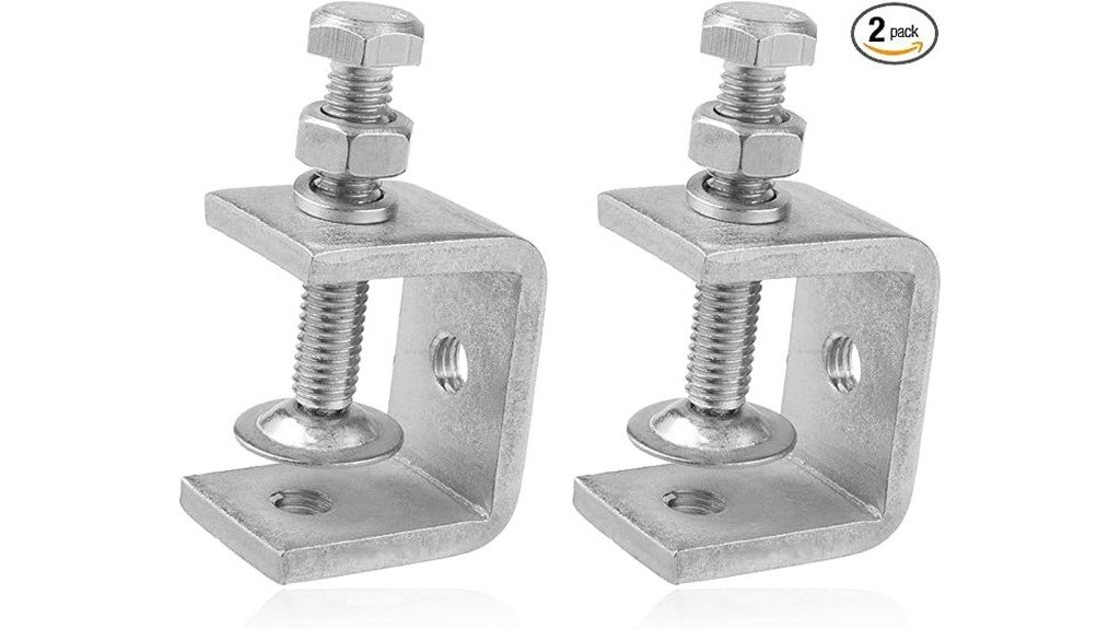 durable stainless steel clamps