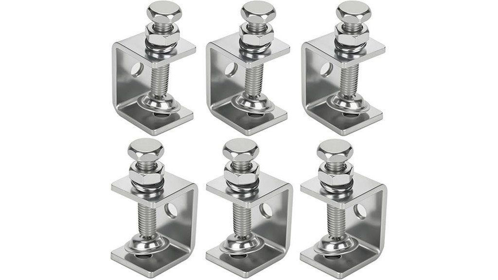 durable stainless steel clamps