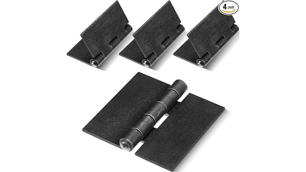 durable strong weldable hinges