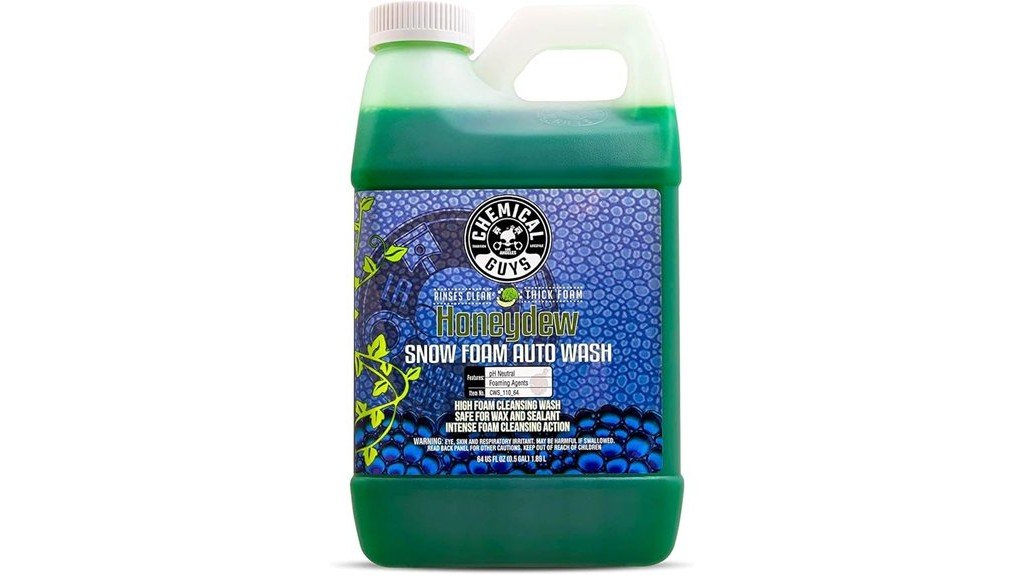 effective car wash foam