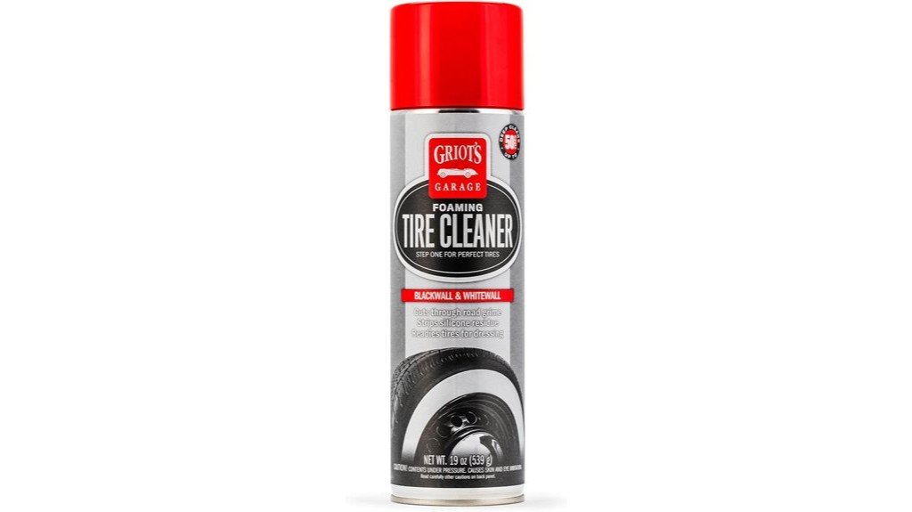 effective foam tire cleaner