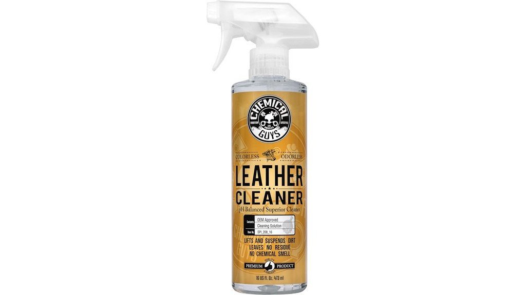 effective leather cleaning solution