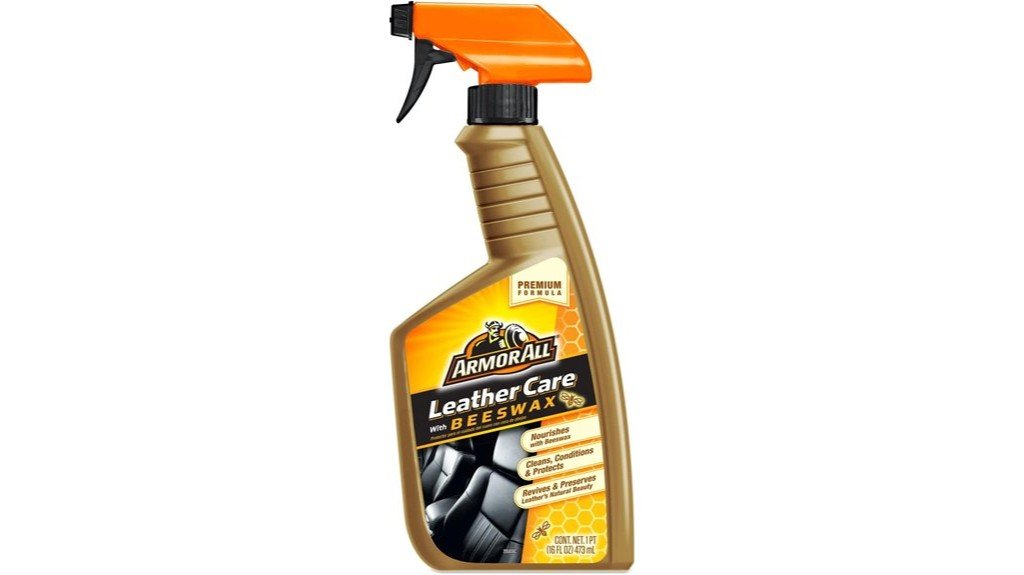 effective leather cleaning spray
