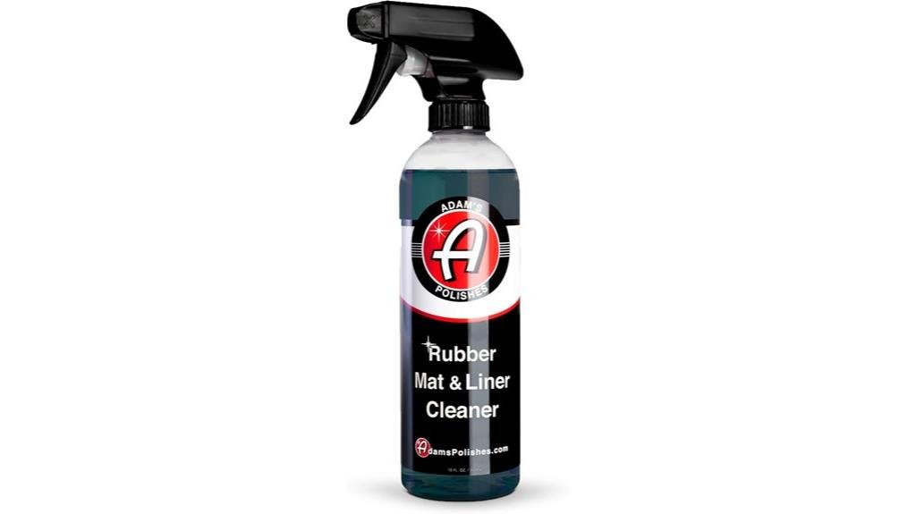 effective rubber mat cleaner