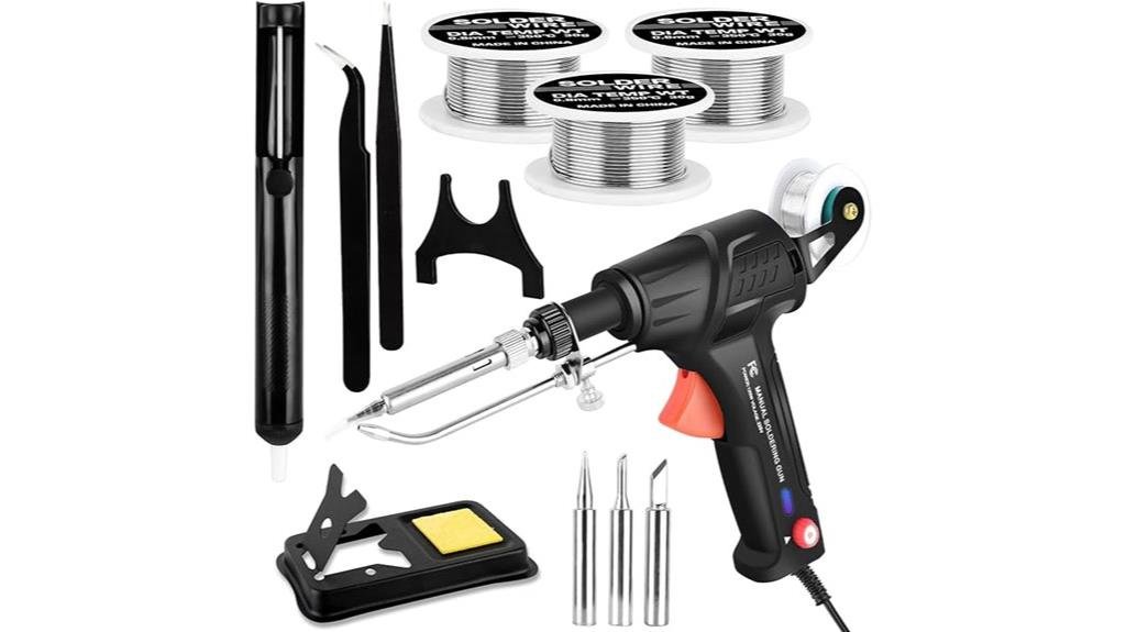 efficient and versatile soldering kit