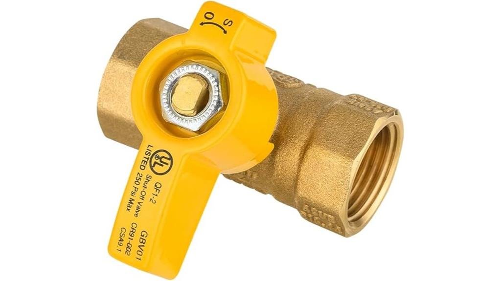 efield gas ball valve