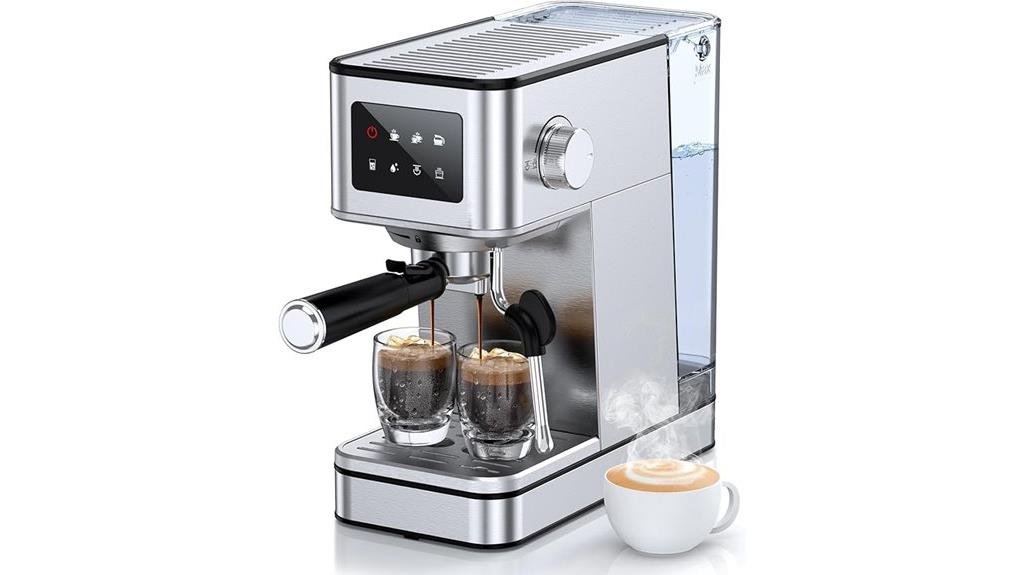 espresso machine with frother