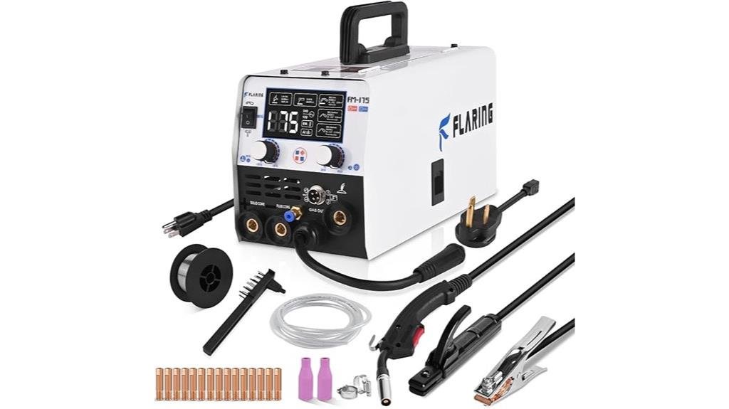 flaring 175a mig welder