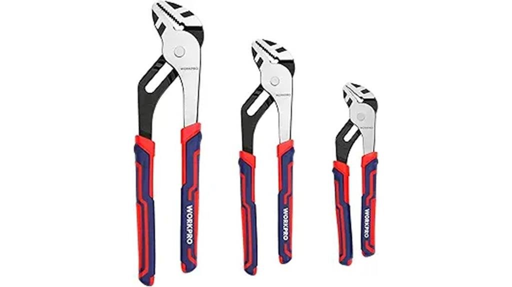 groove joint plier set