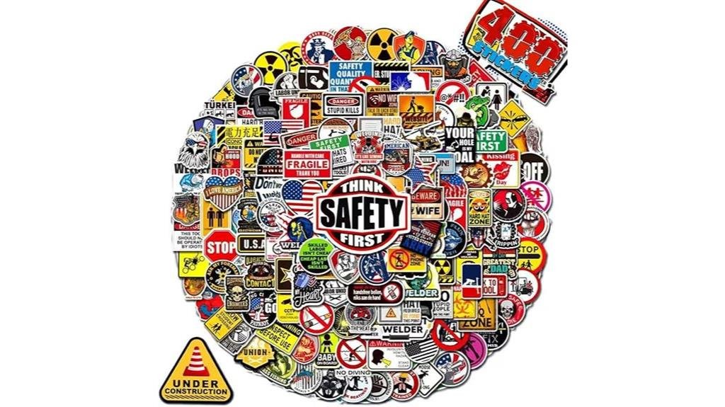 hard hat sticker review